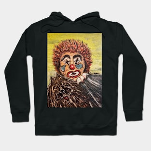 A Clown And His Dog Hoodie